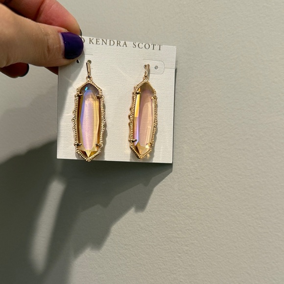 Kendra Scott Rose Gold Earrings - Picture 7 of 8